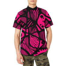 Load image into Gallery viewer, FUSION Men's Short Sleeve Button Down Shirt with Chest Pocket