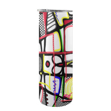 Load image into Gallery viewer, GEO 20oz Tall Skinny Tumbler with Lid and Straw