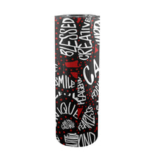 Load image into Gallery viewer, Artfulmations - 20oz Tall Skinny Tumbler with Lid and Straw