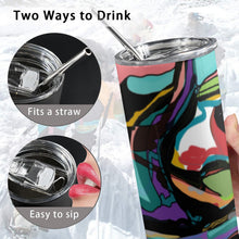 Load image into Gallery viewer, Dreamy Nights 20oz Tall Skinny Tumbler with Lid and Straw