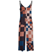 Load image into Gallery viewer, CHROMA DARK Spaghetti Strap Jumpsuit