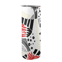 Load image into Gallery viewer, Cut &amp; Paste 20oz Tall Skinny Tumbler with Lid and Straw