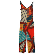 Load image into Gallery viewer, TRIBAL VIBE - Spaghetti Strap Jumpsuit
