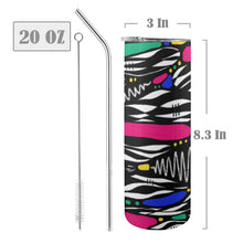 Load image into Gallery viewer, HELLO DARLING 20oz Tall Skinny Tumbler with Lid and Straw