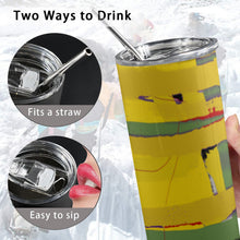 Load image into Gallery viewer, Walk In The Light 20oz Tall Skinny Tumbler with Lid and Straw