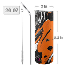 Load image into Gallery viewer, Harley Who? 20oz Tall Skinny Tumbler with Lid and Straw