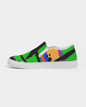 Load image into Gallery viewer, MY GREEN VIBRATION Women&#39;s Slip-On Canvas Shoe