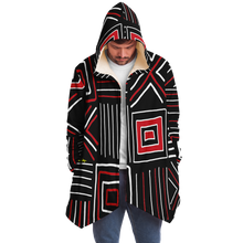 Load image into Gallery viewer, MARKED HARMONY Plush Hooded Fleece Cardigan