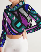 Load image into Gallery viewer, AMETHYST RISING Women's Cropped Hoodie