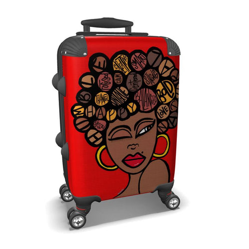 The Winking Lady Carry-On Luggage