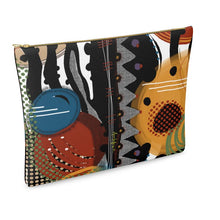 Load image into Gallery viewer, Wild Safari LIMITED EDITION Leather Clutch Bag