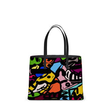 Load image into Gallery viewer, &quot;The Actual Factuals&quot; Zipper-less Nappa Leather Tote