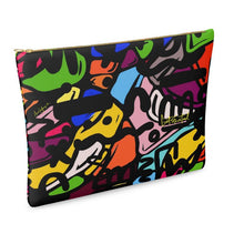 Load image into Gallery viewer, &quot;The Actual Factuals&quot; LIMITED EDITION Leather Clutch Bag