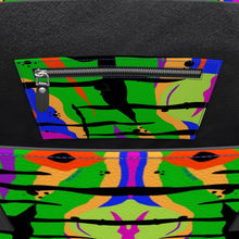 Load image into Gallery viewer, Jamaica Jamaica Zipper-less Leather Tote Bag