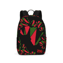 Load image into Gallery viewer, The REAL RBG: RED, BLACK, and GREEN Large Backpack