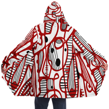 Load image into Gallery viewer, REDUNDANT VOYAGE Plush Hooded Fleece Cardigan