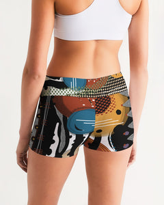 Wild Safari Women Yoga Shorts