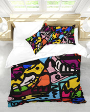 Load image into Gallery viewer, &quot;THE ACTUAL FACTUALS&quot; Queen Duvet Cover Set