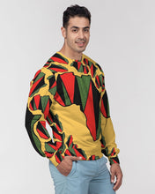 Load image into Gallery viewer, THE REAL RBG: RED BLACK &amp; GREEN Men&#39;s/Unisex Classic French Terry Crewneck Pullover