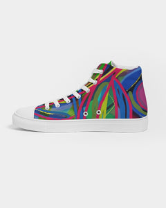 PARADISE IN COLOR Women's Hightop Canvas Shoe