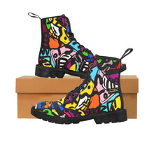 Load image into Gallery viewer, &quot;THE ACTUAL FACTUALS&quot; Women&#39;s Canvas Boots