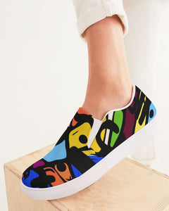 "THE ACTUAL FACTUALS" Women's Slip-On Canvas Shoe