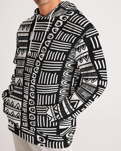 ABSTRACT IN BLACK & WHITE Men's Hoodie