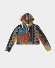 Load image into Gallery viewer, Wild Safari Women&#39;s Cropped Hoodie