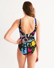 Load image into Gallery viewer, &quot;THE ACTUAL FACTUALS&quot; Women&#39;s One-Piece Swimsuit