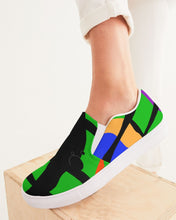 Load image into Gallery viewer, MY GREEN VIBRATION Women&#39;s Slip-On Canvas Shoe