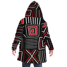 Load image into Gallery viewer, MARKED HARMONY Plush Hooded Fleece Cardigan