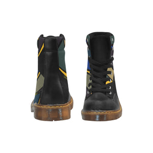 GREEN LIGHT FLEX Men's Round Toe Canvas Boots