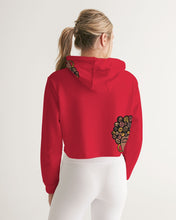 Load image into Gallery viewer, &quot;THE WINKING LADY&quot; Women&#39;s Cropped Hoodie