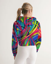 Load image into Gallery viewer, PARADISE IN COLOR Women&#39;s Cropped Hoodie