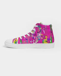 Limited Edition: THE BREAST CELEBRATION EVER!!! Men's Hightop Canvas Shoe