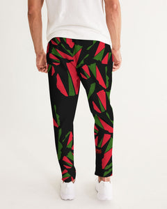 The REAL RBG: RED, BLACK, and GREEN Men's/Unisex Joggers