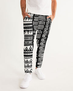 ABSTRACT IN BLACK & WHITE Men's/Unisex Joggers