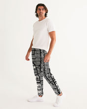 Load image into Gallery viewer, ABSTRACT IN BLACK &amp; WHITE Men&#39;s/Unisex Joggers