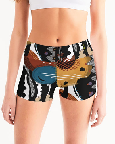 Wild Safari Women Yoga Shorts