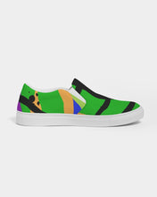 Load image into Gallery viewer, MY GREEN VIBRATION Women&#39;s Slip-On Canvas Shoe