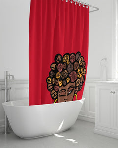 "THE WINKING LADY" Shower Curtain 72"x72"