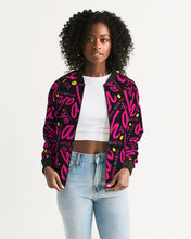 Load image into Gallery viewer, ARTFUL HUES Women&#39;s Bomber Jacket