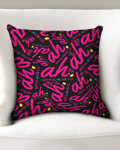 ARTFUL HUES Throw Pillowcase 18"x18"