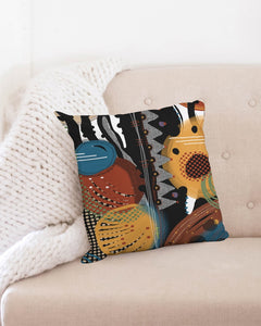 Wild Safari Throw Pillowcase 18"x18"