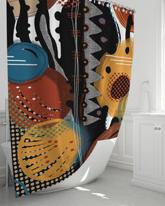 Wild Safari Shower Curtain 72"x72"