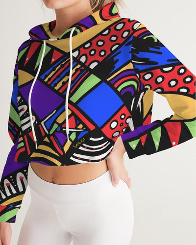 UNCUT Women's Cropped Hoodie