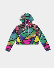 Load image into Gallery viewer, BEAUTIFULLY MADE Women&#39;s Cropped Hoodie