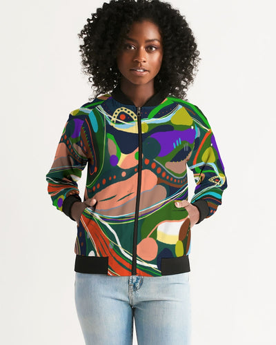 FALL INTO UBIQUITY Women's Bomber Jacket