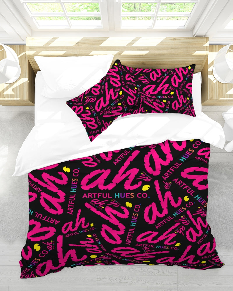 ARTFUL HUES Queen Duvet Cover Set