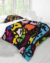 Load image into Gallery viewer, &quot;THE ACTUAL FACTUALS&quot; Queen Duvet Cover Set